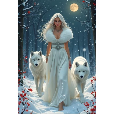 Bluebird 91067 - Wolf Queen - 1000 db-os puzzle