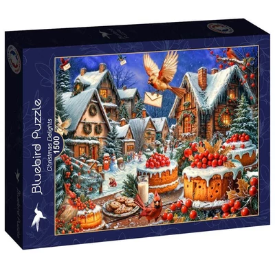 Bluebird 91094 - Christmas Delights - 1500 db-os puzzle