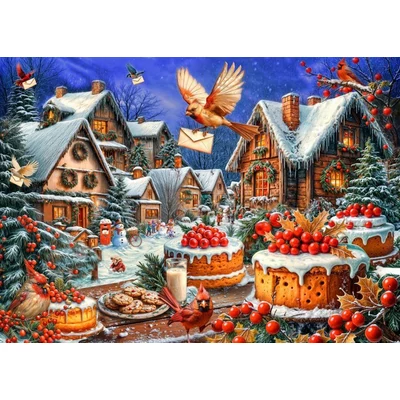 Bluebird 91094 - Christmas Delights - 1500 db-os puzzle