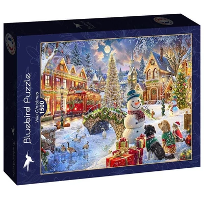 Bluebird 91095 - Villa Christmas - 1500 db-os puzzle