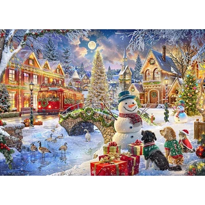 Bluebird 91095 - Villa Christmas - 1500 db-os puzzle