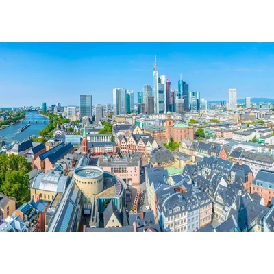 Bluebird 91105 - Aerial view of Frankfurt, Germany - 1000 db-os puzzle