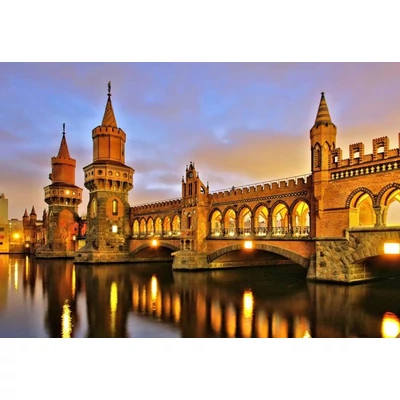 Bluebird 91108 - Oberbaumbrücke, Berlin, Germany - 1000 db-os puzzle