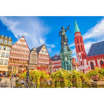Bluebird 91109 - The Old Town of Frankfurt, Germany - 1000 db-os puzzle