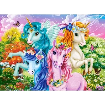 Castorland B-070213 - Unikornis szelfi - 70 db-os puzzle