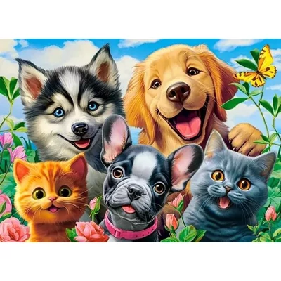 Castorland B-070220 - Kiskedvenc szelfi - 70 db-os puzzle