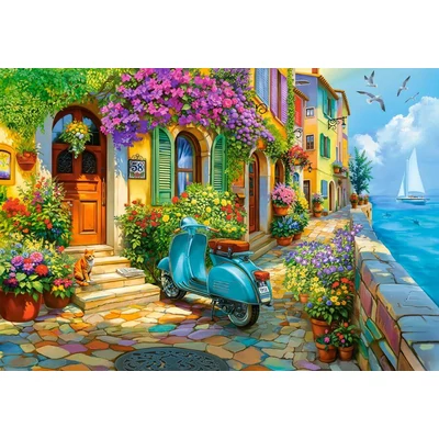 Castorland C-105465 - Coastal Life - 1000 db-os puzzle