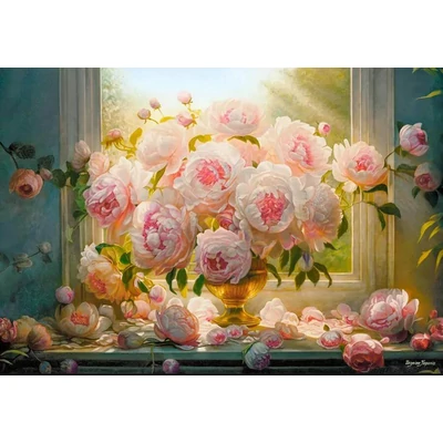 Castorland C-105472 - Hot Summer Peonies - 1000 db-os Art Collection puzzle