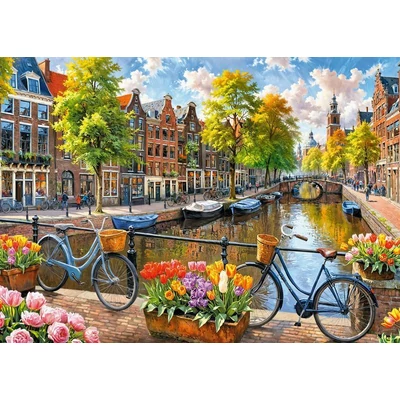 CherryPazzi 30943 - Amsterdam Tulips - 1000 db-os puzzle