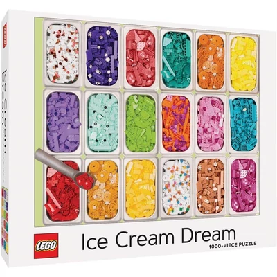 Chronicle Books 10186 - Lego Ice Cream Dream - 1000 db-os puzzle