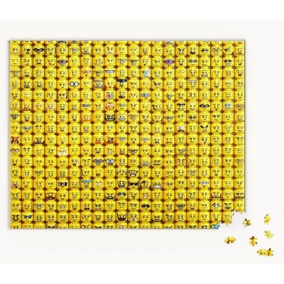 Chronicle Books 10193 - Lego Minifigure Faces - 1000 db-os puzzle