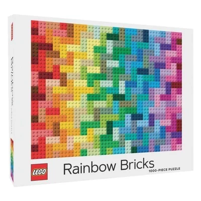 Chronicle Books 10728 - Lego Rainbow Bricks - 1000 db-os puzzle