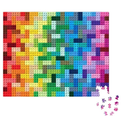 Chronicle Books 10728 - Lego Rainbow Bricks - 1000 db-os puzzle