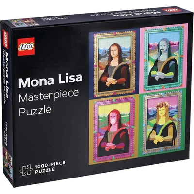 Chronicle Books 30856 - LEGO Masterpiece Mona Lisa - 1000 db-os puzzle