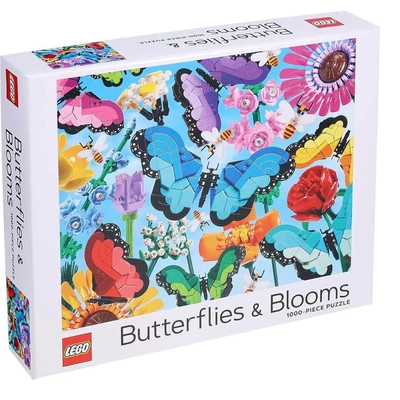 Chronicle Books 33437 - LEGO Butterflies &amp;amp; Blooms - 1000 db-os puzzle