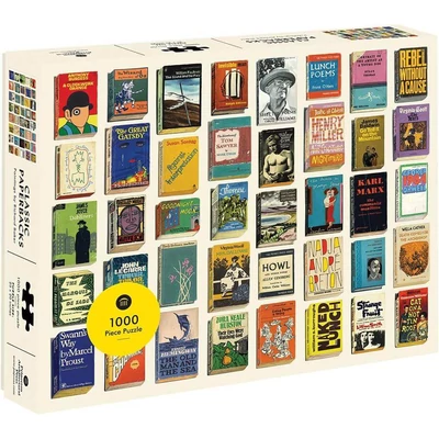 Chronicle Books 60000 - Classic Paperbacks - 1000 db-os puzzle