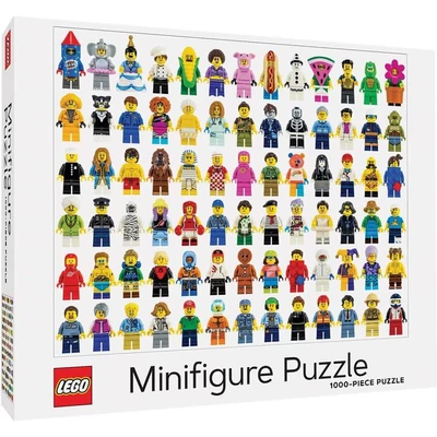 Chronicle Books 82278 - Lego Minifigure - 1000 db-os puzzle