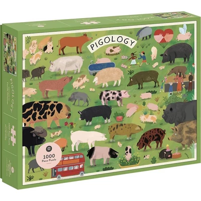 Galison 61632 - Pigology - 1000 db-os puzzle