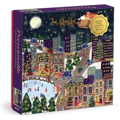 Galison 83616 - Presentville, Joy Laforme - 500 db-os Fóliás puzzle