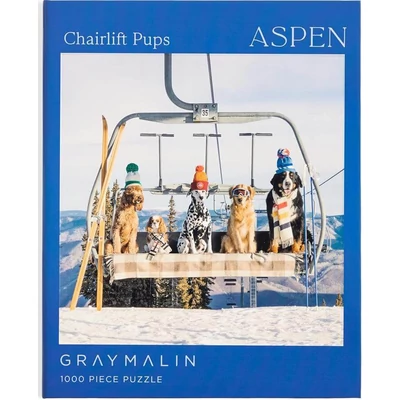 Galison 83807 - Aspen, Gray Malin - 1000 db-os puzzle könyv alakú dobozban