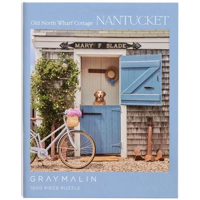 Galison 83821 - Nantucket, Gray Malin - 1000 db-os puzzle könyv alakú dobozban