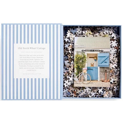 Galison 83821 - Nantucket, Gray Malin - 1000 db-os puzzle könyv alakú dobozban