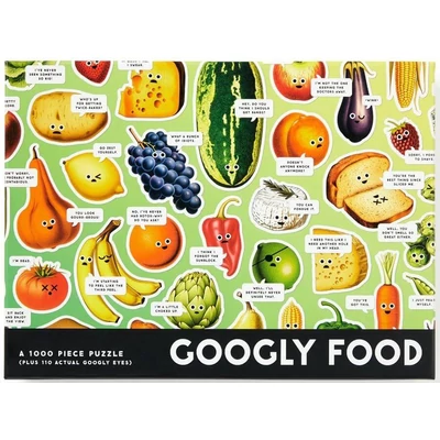 Galison 86570 - Googly Food - 1000 db-os puzzle