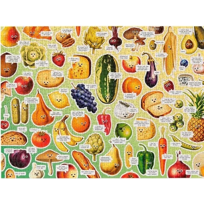 Galison 86570 - Googly Food - 1000 db-os puzzle