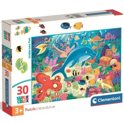 Clementoni 20837 - Vízalatti móka - 30 db-os puzzle