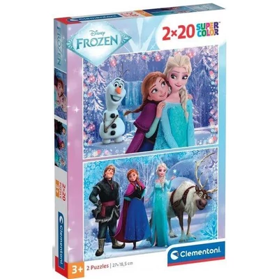 Clementoni 24825 - Jégvarázs - 2 x 20 db-os puzzle