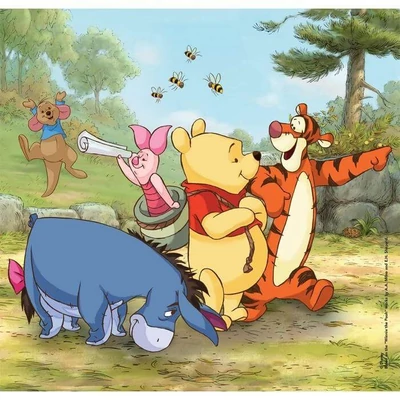 Clementoni 25063 - Disney - Micimackó - 3 x 48 db-os puzzle