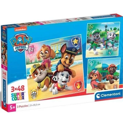 Clementoni 25301 - Mancs őrjárat - 3 x 48 db-os puzzle