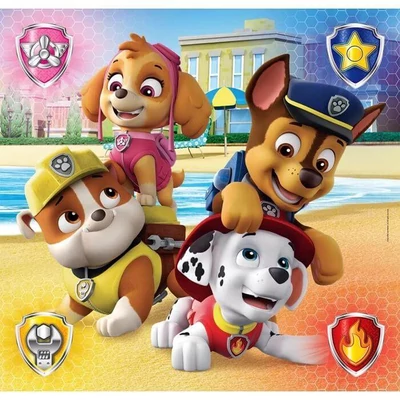 Clementoni 25301 - Mancs őrjárat - 3 x 48 db-os puzzle
