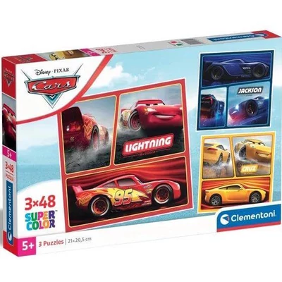 Clementoni 25305 - Verdák - 3 x 48 db-os puzzle