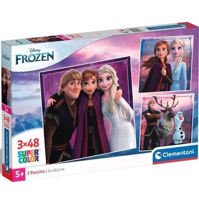 Clementoni 25306 - Jégvarázs - 3 x 48 db-os puzzle