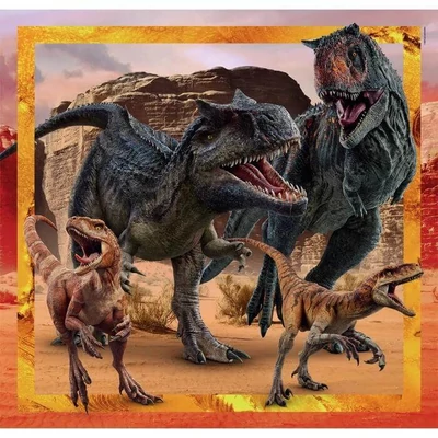Clementoni 25314 - Jurassic World - 3 x 48 db-os puzzle