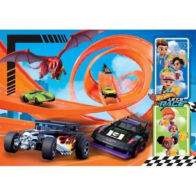 Clementoni 25776 - Hot Wheels - 104 db-os puzzle
