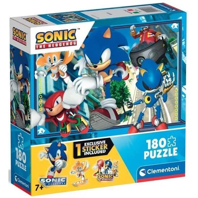 Clementoni 29798 - Sonic - 180 db-os puzzle