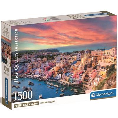 Clementoni 31721 - Procida, Olaszország - 1500 db-os puzzle