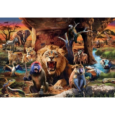 Clementoni 31724 - Törzsi társadalom - 1500 db-os puzzle