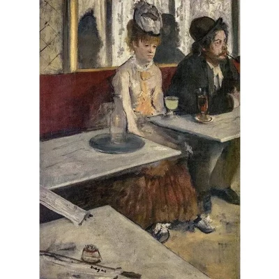 Clementoni 37090 - Museum Collection - Edgar Degas - Egy kávézóban - 1000 db-os puzzle