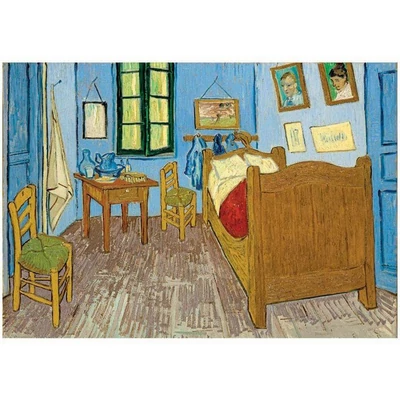 Clementoni 37092 - Museum Collection - Van Gogh - Van Gogh szobája Arles-ban - 1000 db-os puzzle