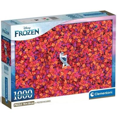 Clementoni 39929 - A lehetetlen puzzle - Jégvarázs 2 - Olaf - 1000 db-os puzzle