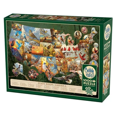 Cobble Hill 40316 - State Birds of America - 1000 db-os puzzle