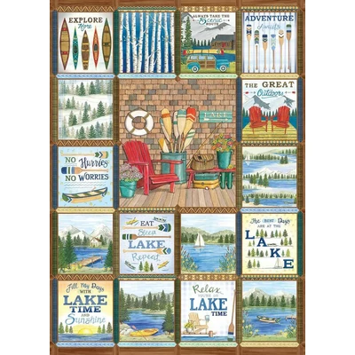 Cobble Hill 40327 - Lake Country - 1000 db-os puzzle