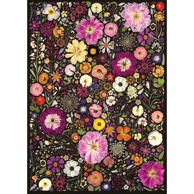Cobble Hill 45119 - Flower Press - Little Hollow &amp; Red Daisy - 500 db-os puzzle