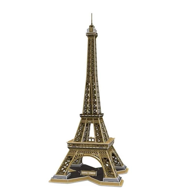 CubicFun DS0998 - National Geographics - Párizs, Eiffel-torony - 80 db-os 3D puzzle