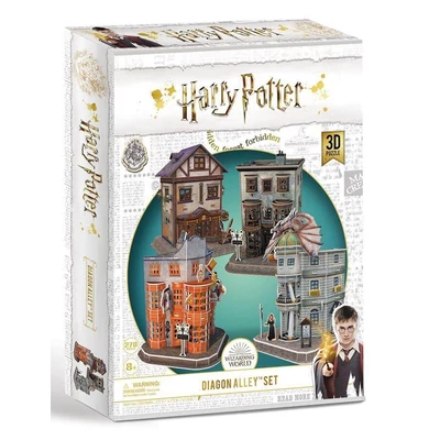 CubicFun DS1009 - Harry Potter- Abszol út - 273 db-os 3D puzzle