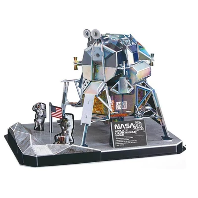 CubicFun DS1058 - NASA - Apollo 11 Lunar Module - 93 db-os 3D puzzle