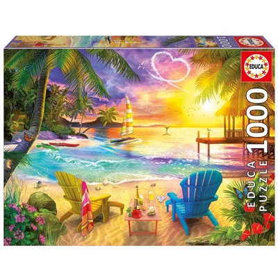 Educa 20255 - Szerelmesek partja - 1000 db-os puzzle